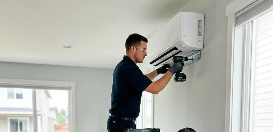 Split System Heating and Cooling Installation in Winston Salem