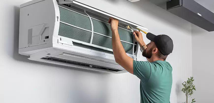 Bathroom and Small Space Ductless Installation in Winston Salem