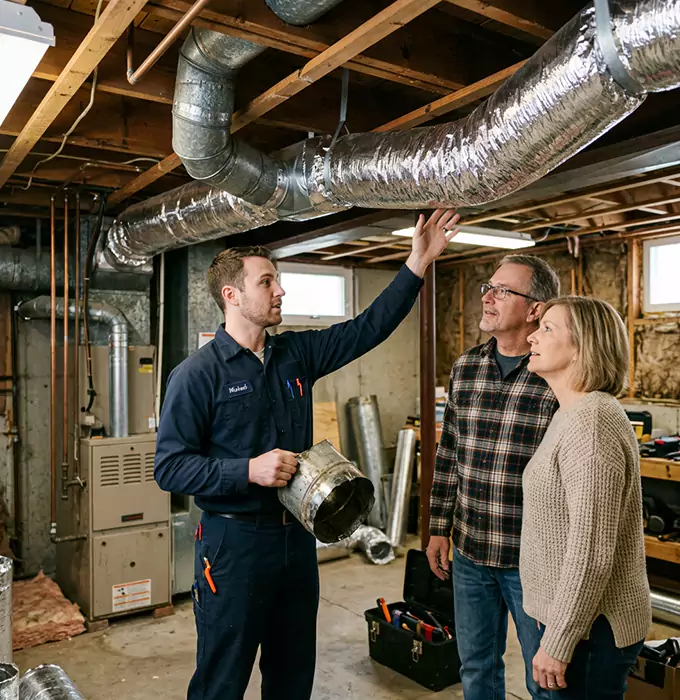 Why Winston Salem, NC Homeowners Choose Winston Salem HVAC Pro for New Ductwork?